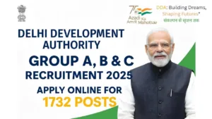 DDA Recruitment 2025