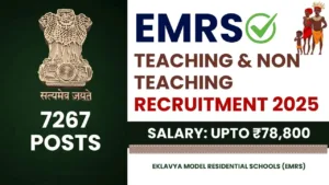 EMRS Recruitment 2025