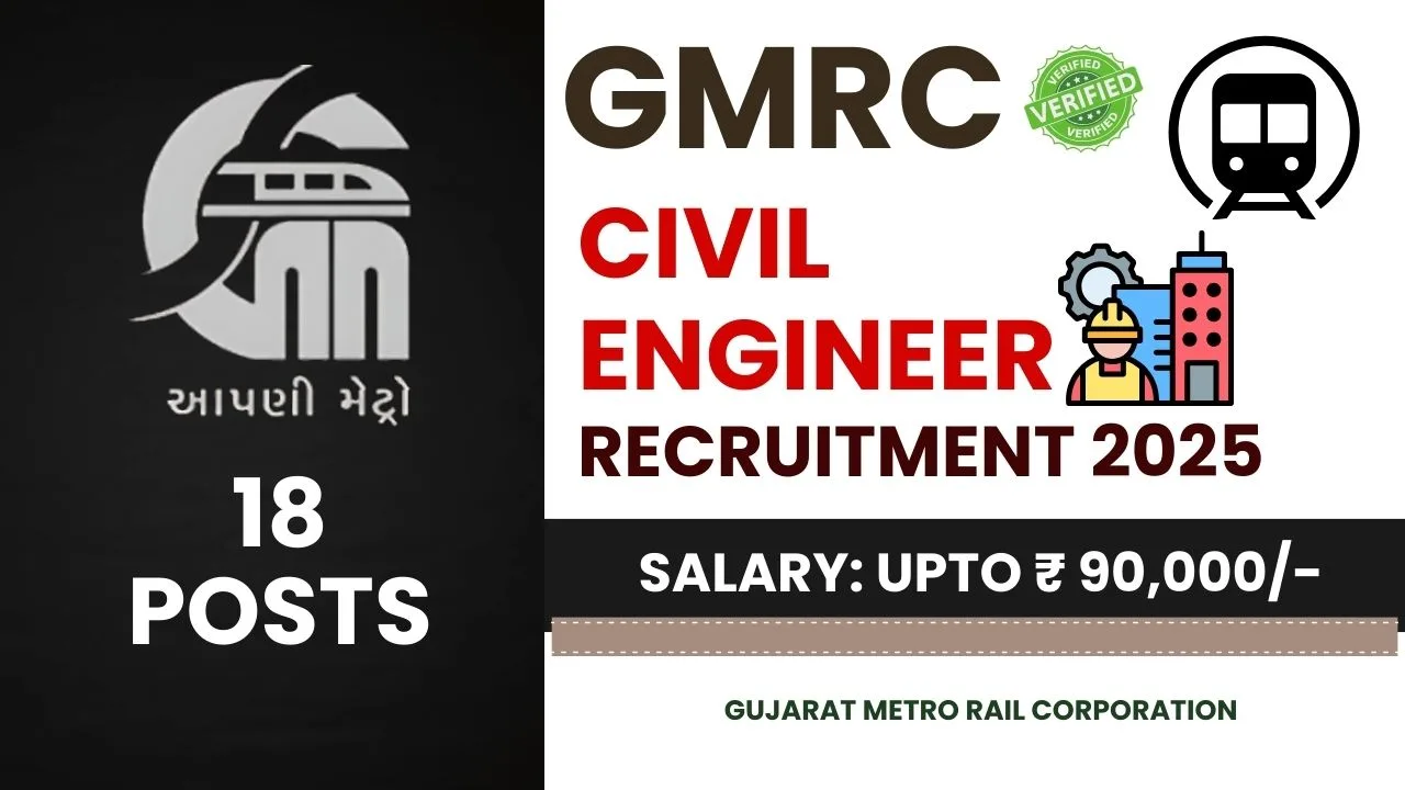 GMRC Recruitment 2025