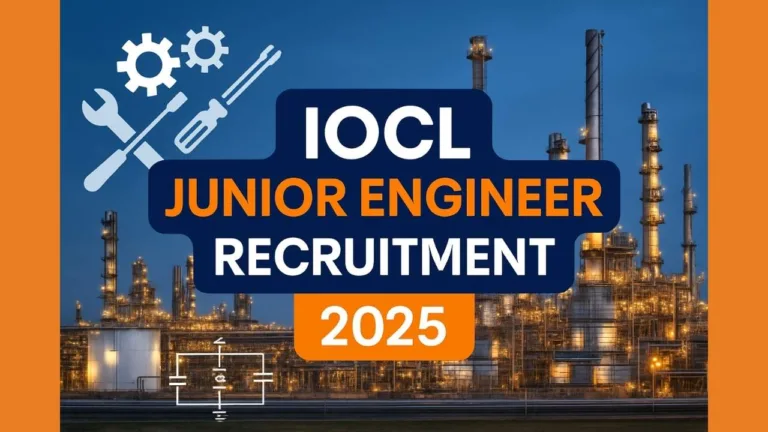 IOCL Junior Engineer Recruitment 2025