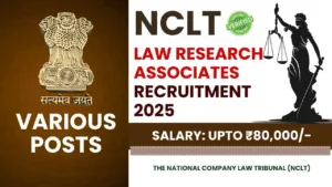 NCLT Recruitment 2025