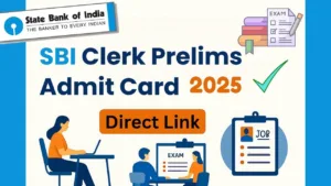 SBI Clerk Admit Card 2025