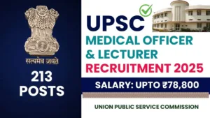 UPSC Recruitment 2025