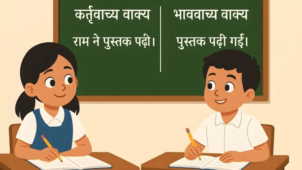 bhav vachya saral hindi vyakaran